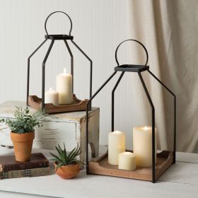 Set Of Two Everett Lanterns