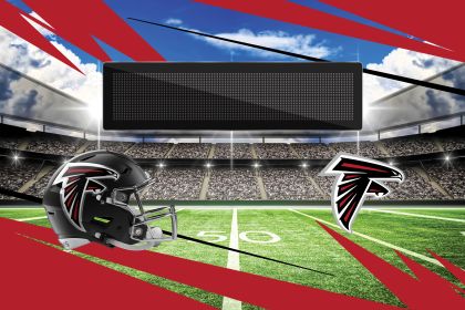 [Personalization Only] Official NFL Falcons - 20" x 32" Personalized Washable Rug