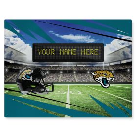 [Personalization Only] Official NFL Jaguars - 62" x 84" Personalized Washable Rug